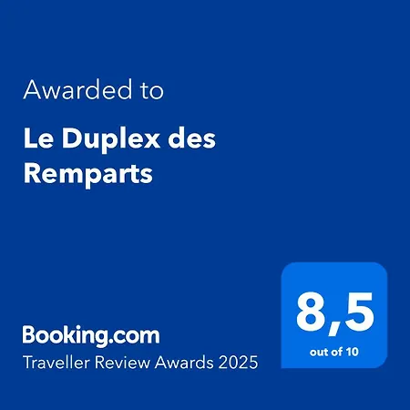 아파트 Le Duplex Des Remparts *